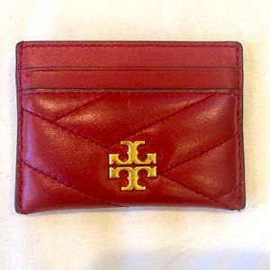 Tory Burch Kira Chevron Card Case